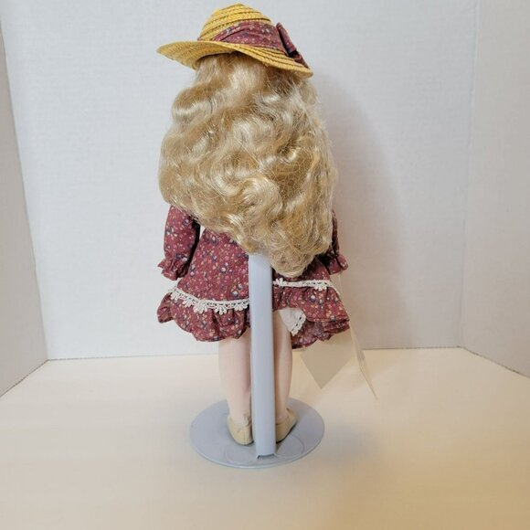 1989 Effanbee 13" FRENCH COUNTRY Mama Mother Porcelain DOLL - New With Tags - Picture 5 of 9